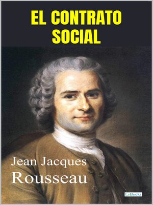 cover image of El Contrato Social--Rousseau